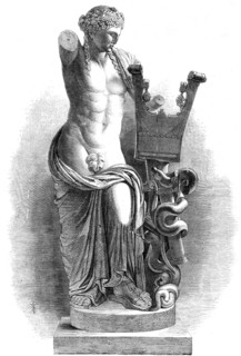 The Cyrene Marbles in the British Museum: Apollo, 1861. Creator: Unknown.