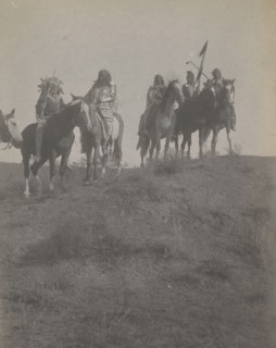 The Scouts, 1908. Creator: Edward Sheriff Curtis.