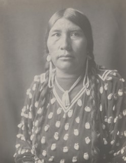 Her Horse Kills, 1908. Creator: Edward Sheriff Curtis.
