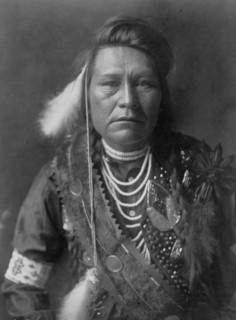 Inashah-Yakima, c1910. Creator: Edward Sheriff Curtis.