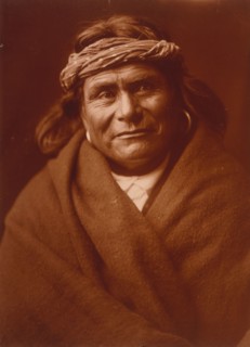 An Acoma man, c1904. Creator: Edward Sheriff Curtis.