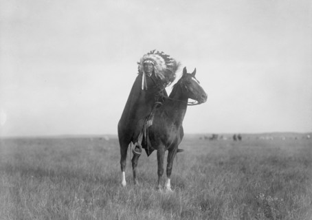 The Prairie Chief, c1907. Creator: Edward Sheriff Curtis.