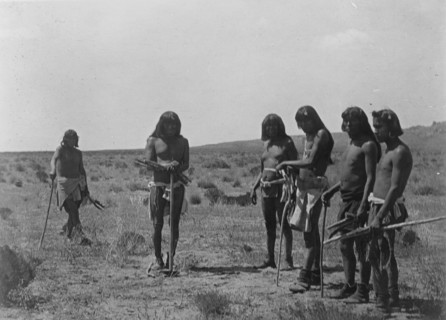 Snake gathering [C]-Hopi, c1907. Creator: Edward Sheriff Curtis.