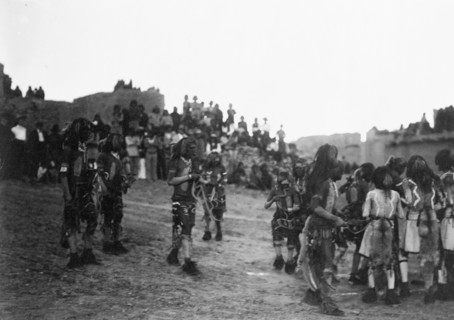 Oraibi snake dance, 1904, c1905. Creator: Edward Sheriff Curtis.