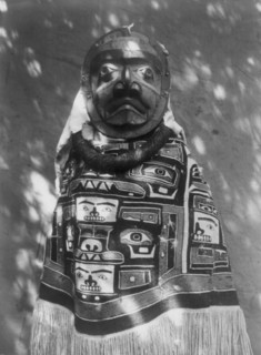 A Tluwulahu costume-Qagyuhl, c1914. Creator: Edward Sheriff Curtis.