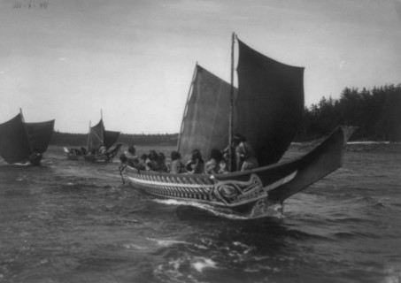 A fair breeze, c1914. Creator: Edward Sheriff Curtis.