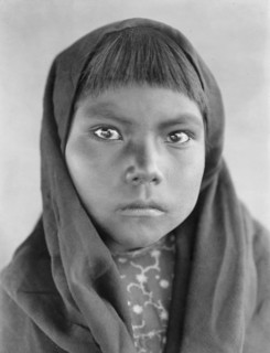 Qahatika child, c1907. Creator: Edward Sheriff Curtis.