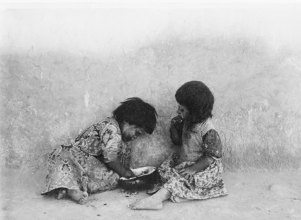 Moki melon eaters, c1900. Creator: Edward Sheriff Curtis.