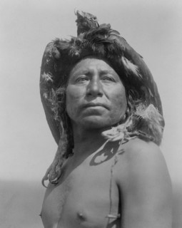 The Eagle Medicine-Man-Apsaroke, c1908. Creator: Edward Sheriff Curtis.