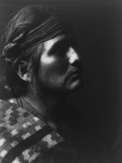 A Chief of the Desert, c1904. Creator: Edward Sheriff Curtis.