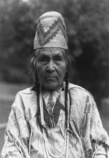 Cayuse matron, c1910. Creator: Edward Sheriff Curtis.