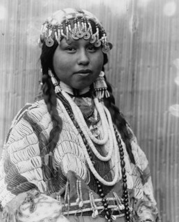 Wishham bride, c1910. Creator: Edward Sheriff Curtis.