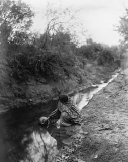 Maricopa water girl, c1907. Creator: Edward Sheriff Curtis.