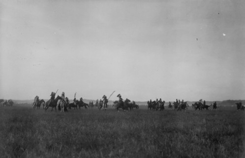 Morning attack, c1907. Creator: Edward Sheriff Curtis.
