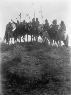 On the hilltop, c1908. Creator: Edward Sheriff Curtis.