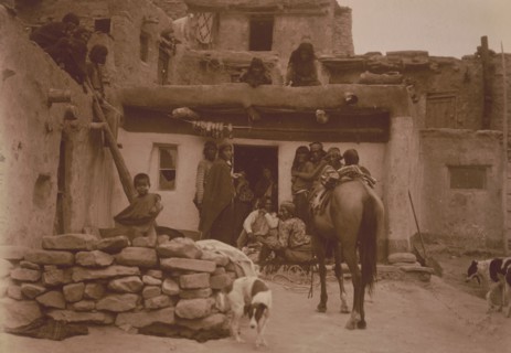 A visitor, c1905. Creator: Edward Sheriff Curtis.