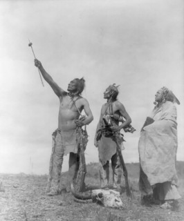 The Oath-Apsaroke, c1908. Creator: Edward Sheriff Curtis.