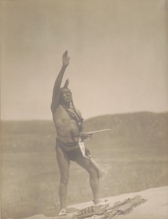 Invocation-Sioux, c1907. Creator: Edward Sheriff Curtis.