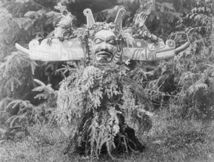 Sisiutl-Qagyuhl, c1914. Creator: Edward Sheriff Curtis.