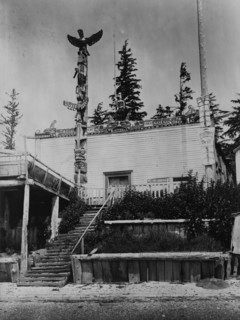 Tanaktak House, Harbeldown Island, c1914. Creator: Edward Sheriff Curtis.