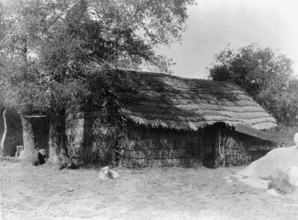 A Diegueño home, c1924. Creator: Edward Sheriff Curtis.