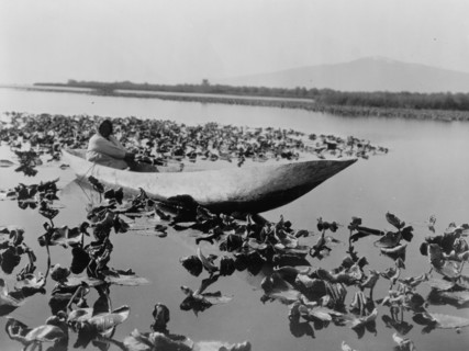 The wokas season-Klamath, c1923. Creator: Edward Sheriff Curtis.