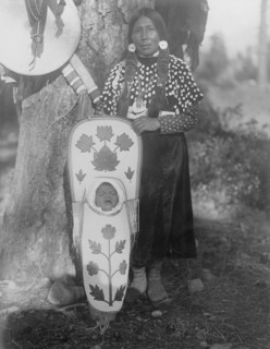Flathead mother, c1910. Creator: Edward Sheriff Curtis.