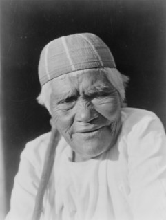 A Yurok widow, c1923. Creator: Edward Sheriff Curtis.