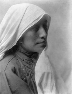 A Taos woman, c1905. Creator: Edward Sheriff Curtis.
