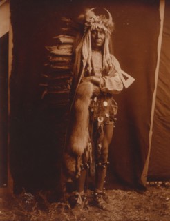 Iron Breast-Piegan, c1900. Creator: Edward Sheriff Curtis.