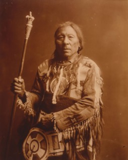 Running Rabbit, c1900. Creator: Edward Sheriff Curtis.