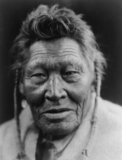 Tsaassi-Mis-salla ("Crow with Necklace")-Sarsi, c1927. Creator: Edward Sheriff Curtis.