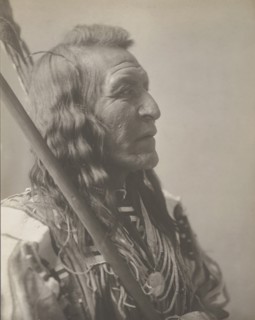 Two Leggings, 1908. Creator: Edward Sheriff Curtis.