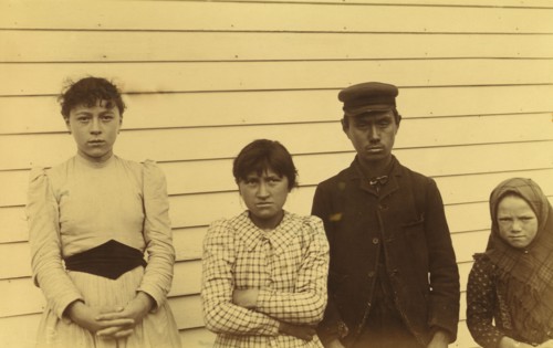 Children - Kadiack [ie, Kodiak] Island [] /, 1894 or 1895. Creator: Alfred Lee Broadbent.
