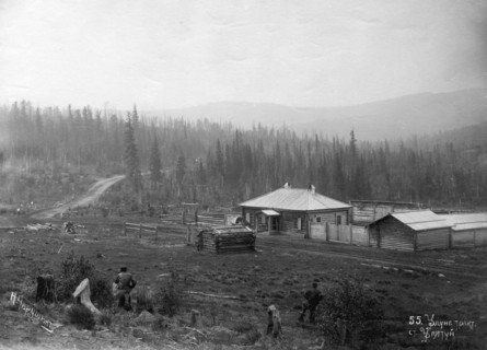Udungui trade route: Ulyatui village, end of 19th century. Creator: Nikolai Apollonovich Charushin.