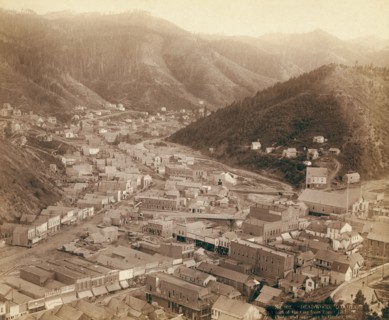 Deadwood From Mt Moriah, 1888. Creator: John C. H. Grabill.
