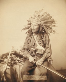 Little, instigator of Indian revolt at Pine Ridge, 1890, 1891. Creator: John C. H. Grabill.