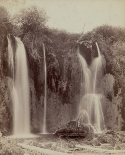 Spearfish Falls Black Hills, Dak, 1889. Creator: John C. H. Grabill.