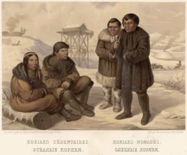 Sedentary Koryaks. Reindeer Koryaks, 1862. Creator: Karlis Huns.