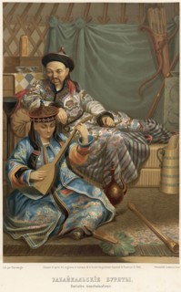 Transbaikal Buryats, 1862. Creator: Karlis Huns.