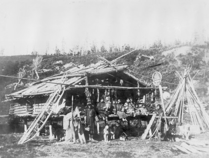 Nivkh of Sakhalin, 1890. Creator: Ivan Nikolaevich Krasnov.