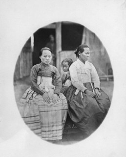 Korean women, 1865-1871. Creator: VV Lanin.