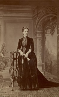 A portrait of Countess Sophia Sergeevna Ignatieva, wife of His Majesty's retinue..., 1880-89. Creator: I Milevskii.