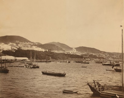 View of Vladivostok, Russia, from the Bay of the Golden Horn, 1899. Creator: Eleanor Lord Pray.