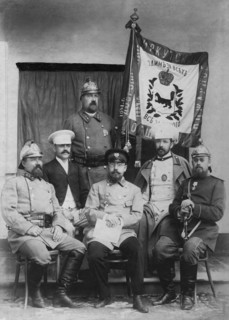 Irkutsk Voluntary Fire Society. Zeichmester of the society A.I. Andreev..., 1894. Creator: R Prorokov.