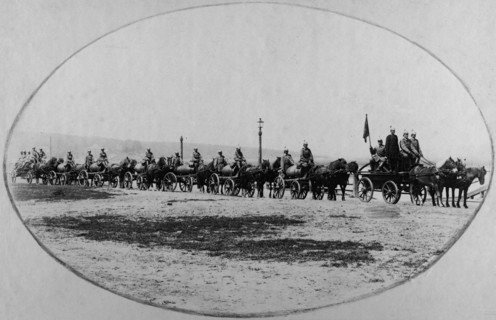 Irkutsk police fire brigade. Review of the first part, 1894. Creator: R Prorokov.