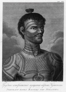 A Man From Nukagiva Island, 1813. Creator: Jegor Skotnikoff.