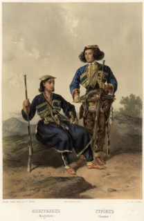 Mingrelian. Guriits, 1862. Creator: Frants Taikhel.