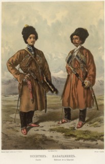 Ossetin. Kabardian, 1862. Creator: Frants Taikhel.