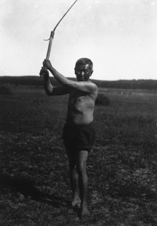 Whip exercise, 1890. Creator: Unknown.